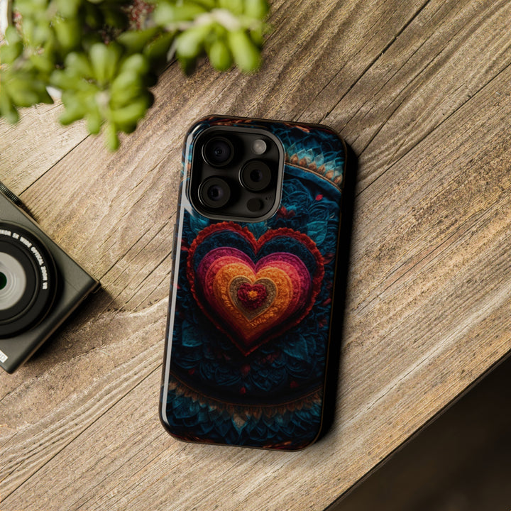 Nested Heart Tapestry - MagSafe Tough Case