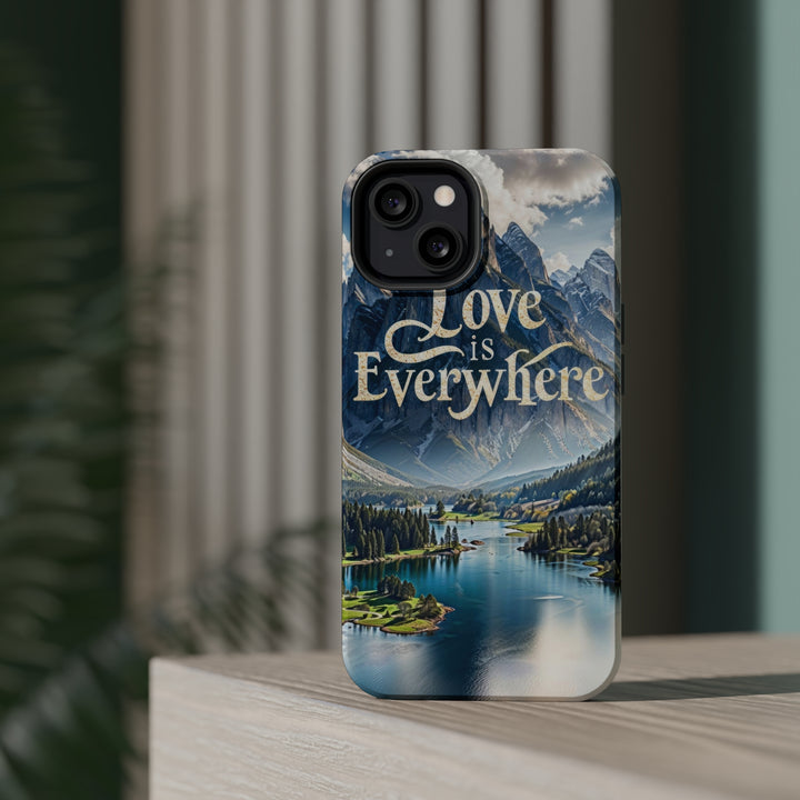 Mountainous Love Reflection - MagSafe Tough Case