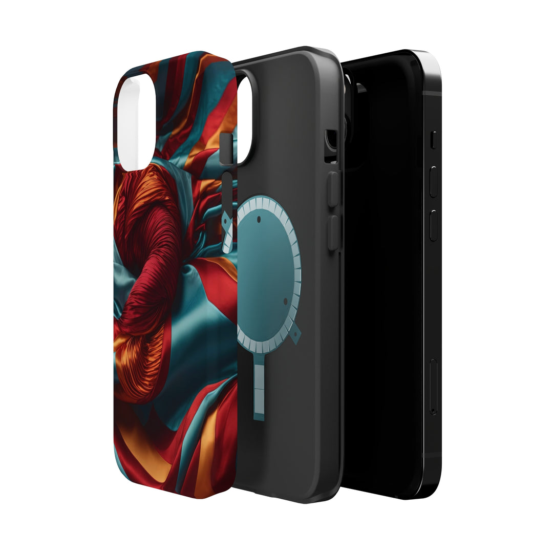 Vivid Silk Swirls - MagSafe Tough Case