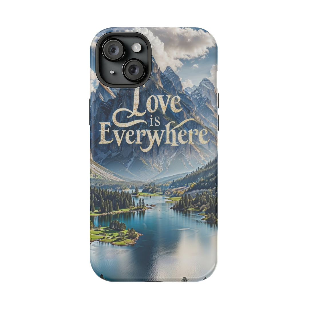 Mountainous Love Reflection - MagSafe Tough Case