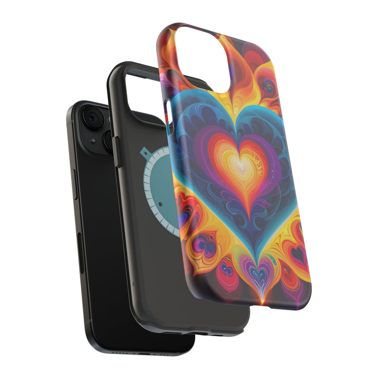 Cosmic Vibrant Heart - MagSafe Tough Case