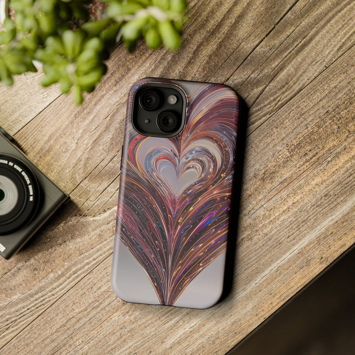 Luminous Swirling Heart - MagSafe Tough Case