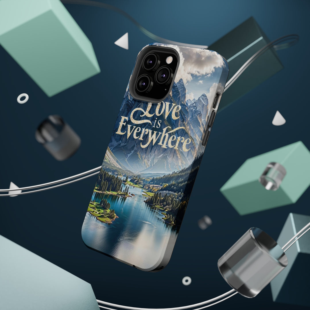 Mountainous Love Reflection - MagSafe Tough Case