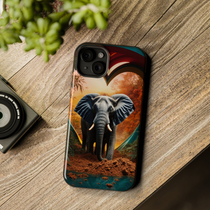 Heart Portal Elephant - MagSafe Tough Case