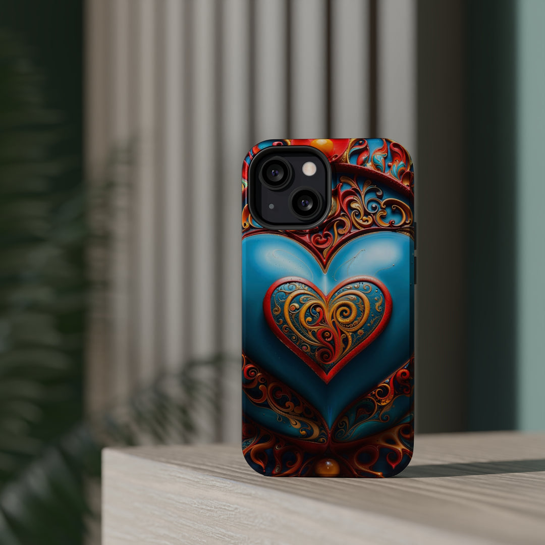 Ornate Heart Mandala - MagSafe Tough Case