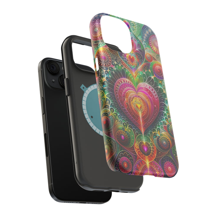 Kaleidoscopic Heart Symphony - MagSafe Tough Case