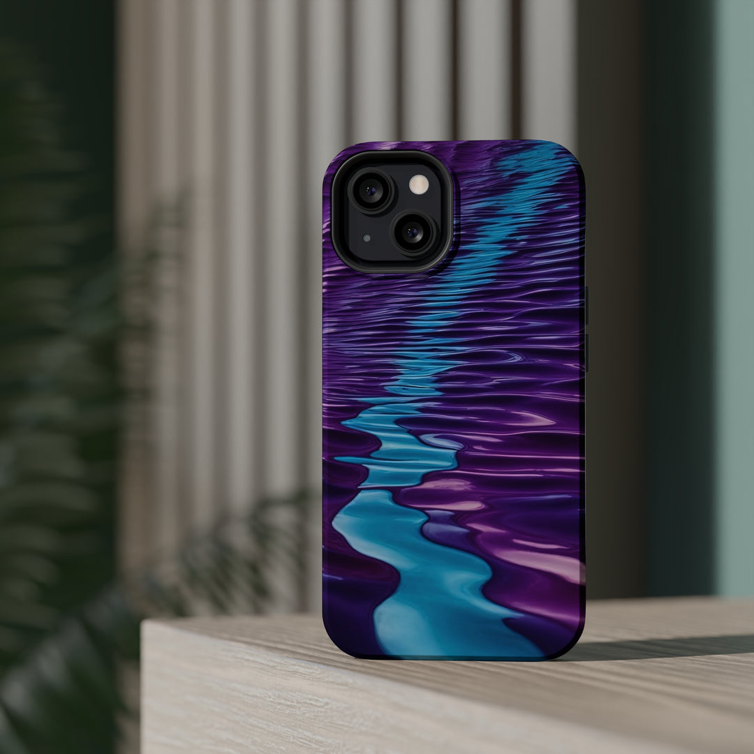 Amethyst Waves Illusion - MagSafe Tough Case