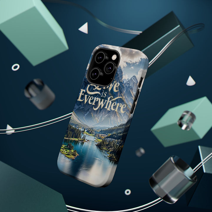 Mountainous Love Reflection - MagSafe Tough Case