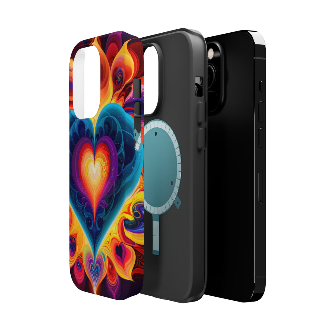 Cosmic Vibrant Heart - MagSafe Tough Case