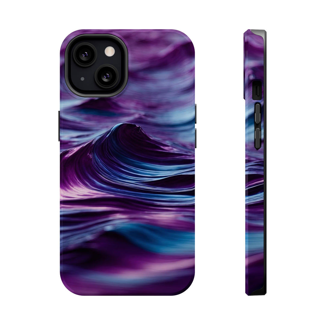 Purple Ocean Waves - MagSafe Tough Case