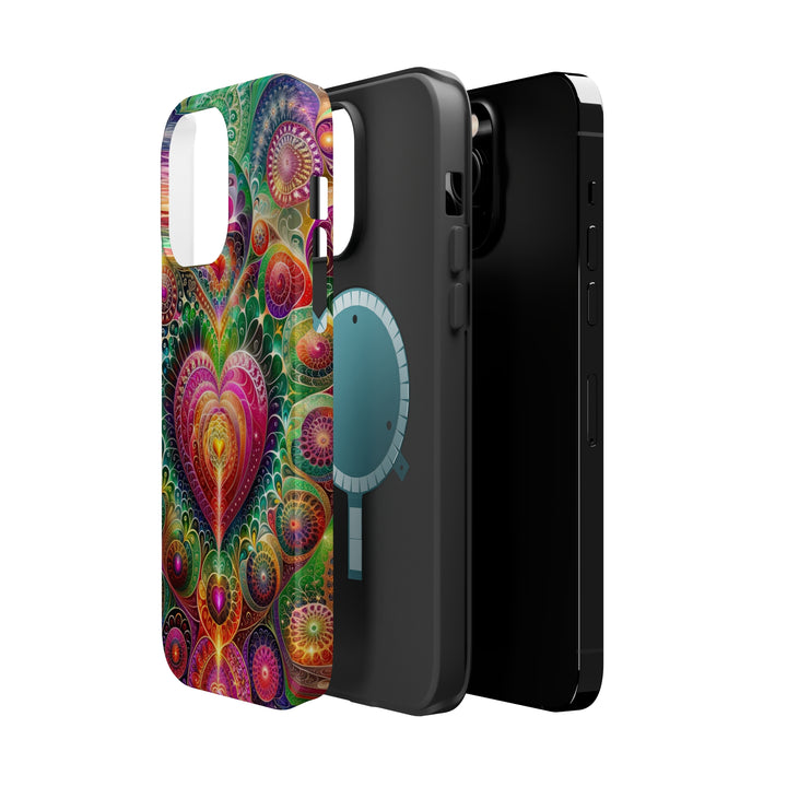 Kaleidoscopic Heart Symphony - MagSafe Tough Case