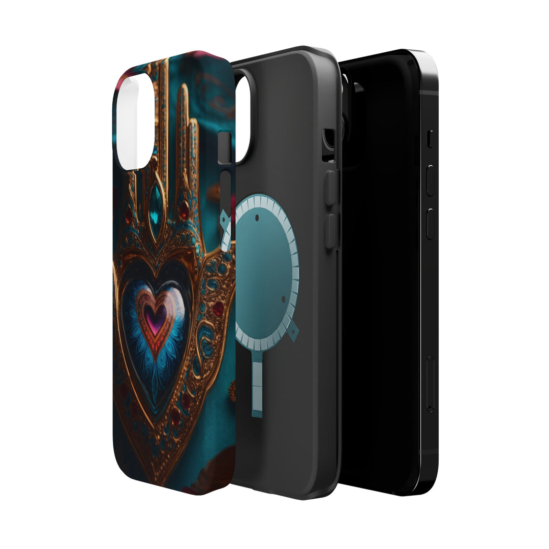 Mystical Heart Hamsa - MagSafe Tough Case