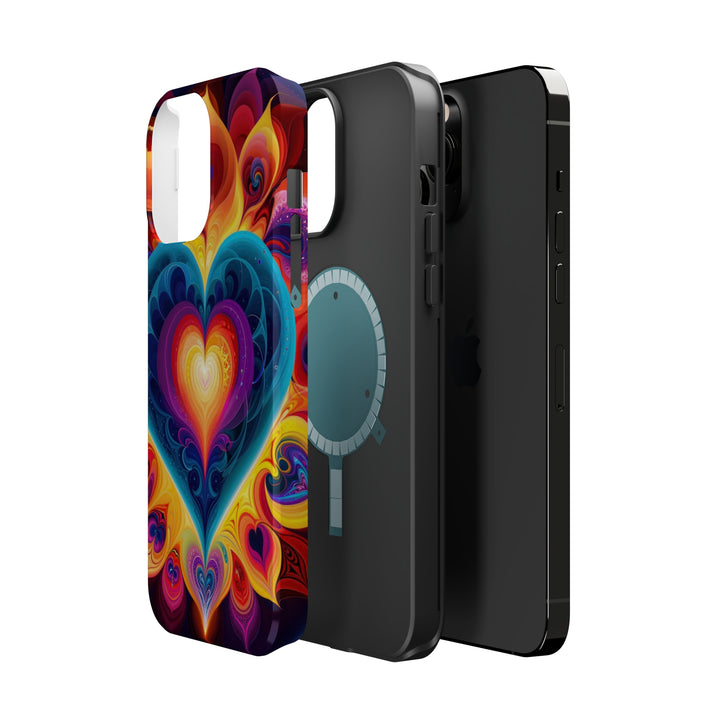 Cosmic Vibrant Heart - MagSafe Tough Case