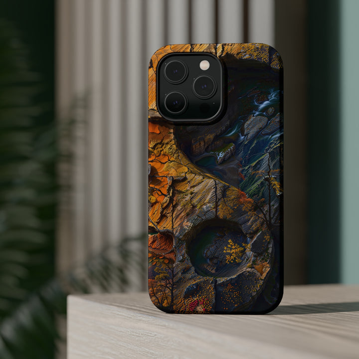 Autumn Geometric Contrast - MagSafe Tough Case