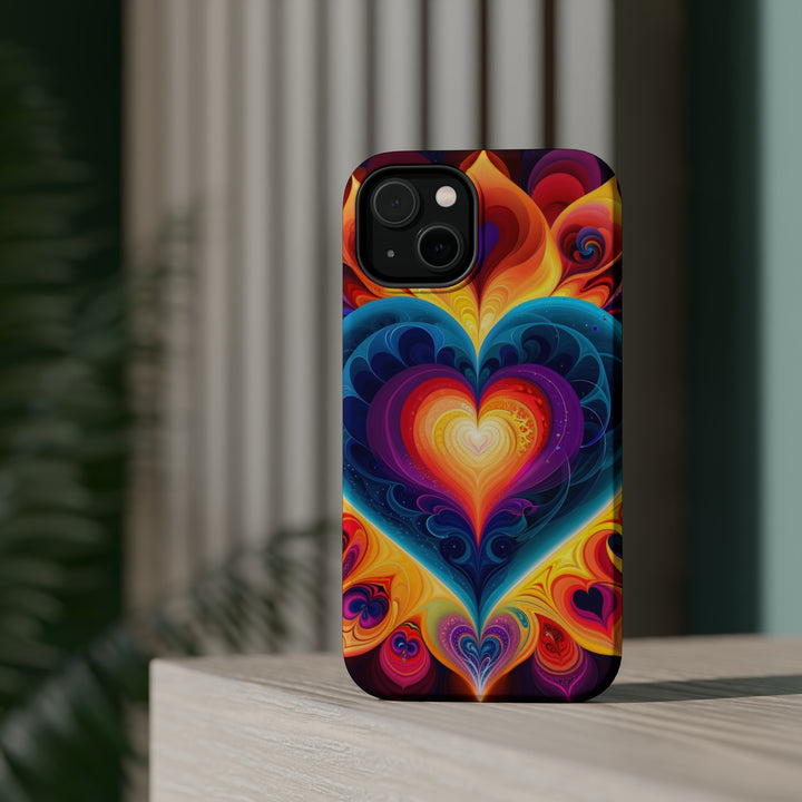 Cosmic Vibrant Heart - MagSafe Tough Case