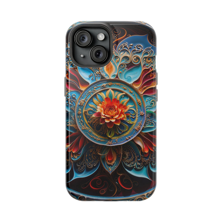 Intricate Floral Mandala - MagSafe Tough Case
