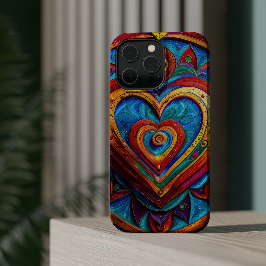 Vibrant Love Spiral - MagSafe Tough Case