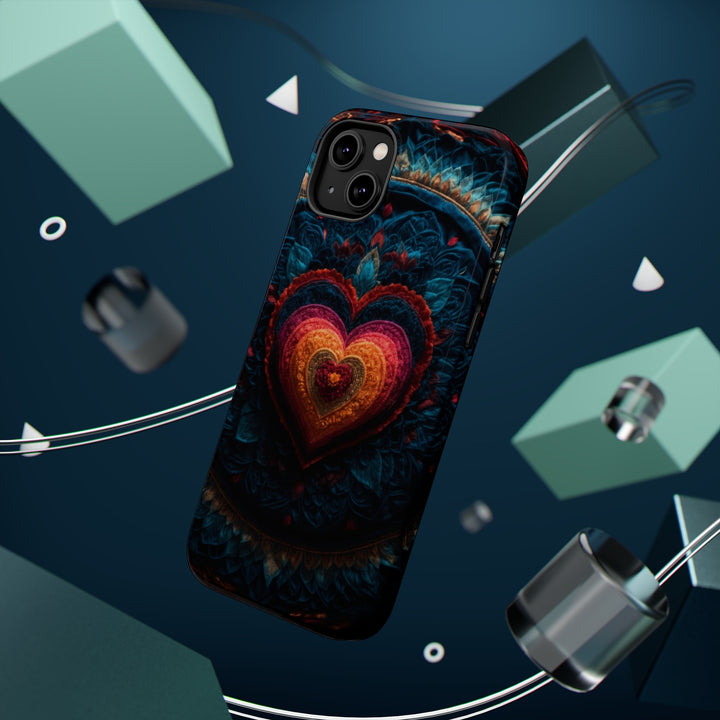 Nested Heart Tapestry - MagSafe Tough Case