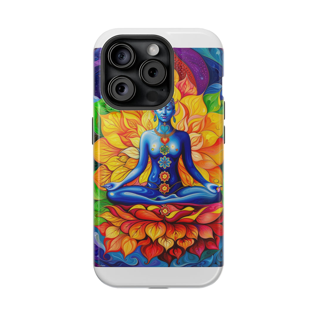 Cosmic Floral Meditation - MagSafe Tough Case