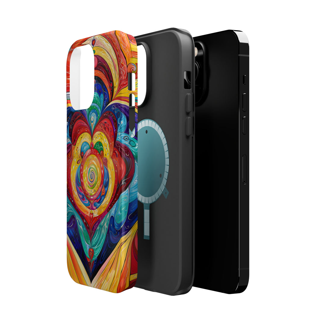 Vibrant Swirling Emotions - MagSafe Tough Case