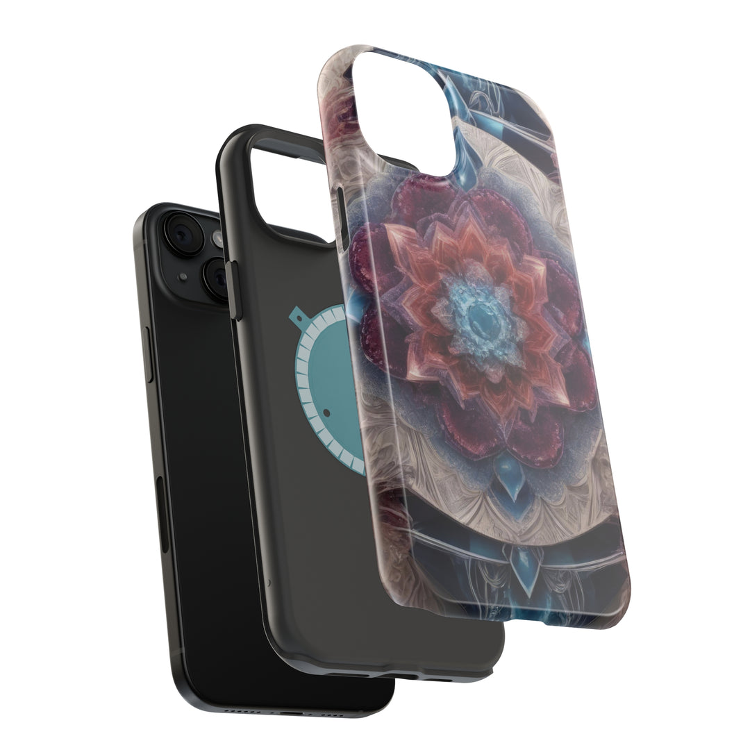 Symmetrical Crystal Bloom - MagSafe Tough Case