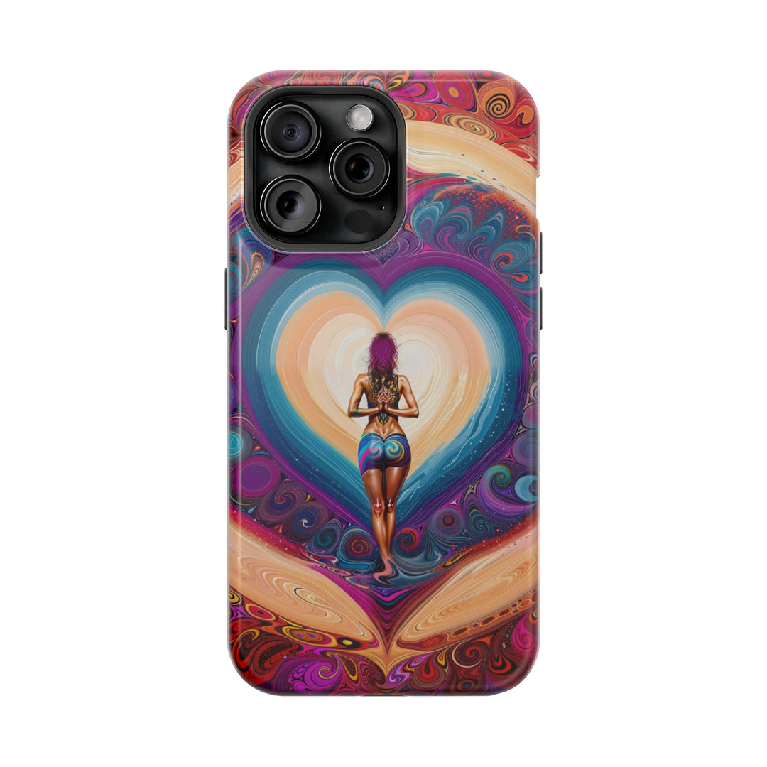 Cosmic Heart Vortex - MagSafe Tough Case