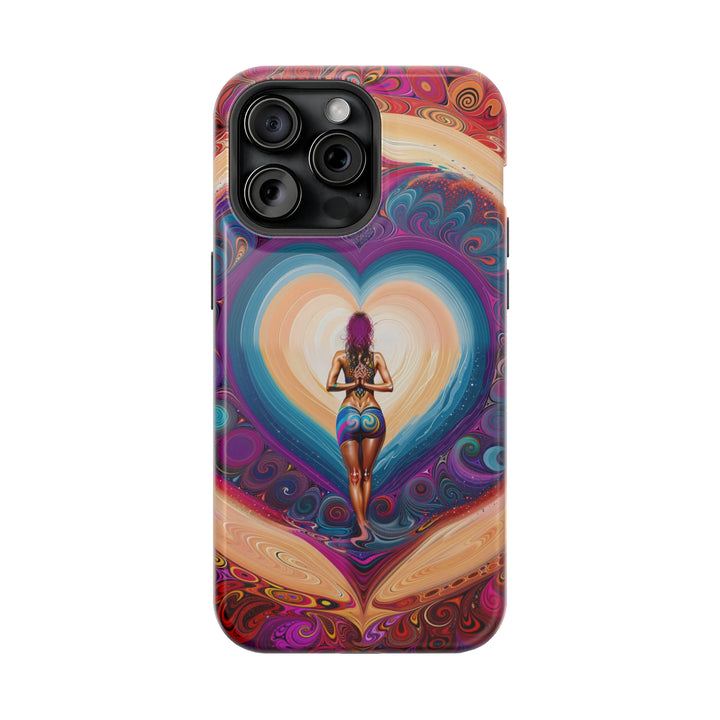 Cosmic Heart Vortex - MagSafe Tough Case