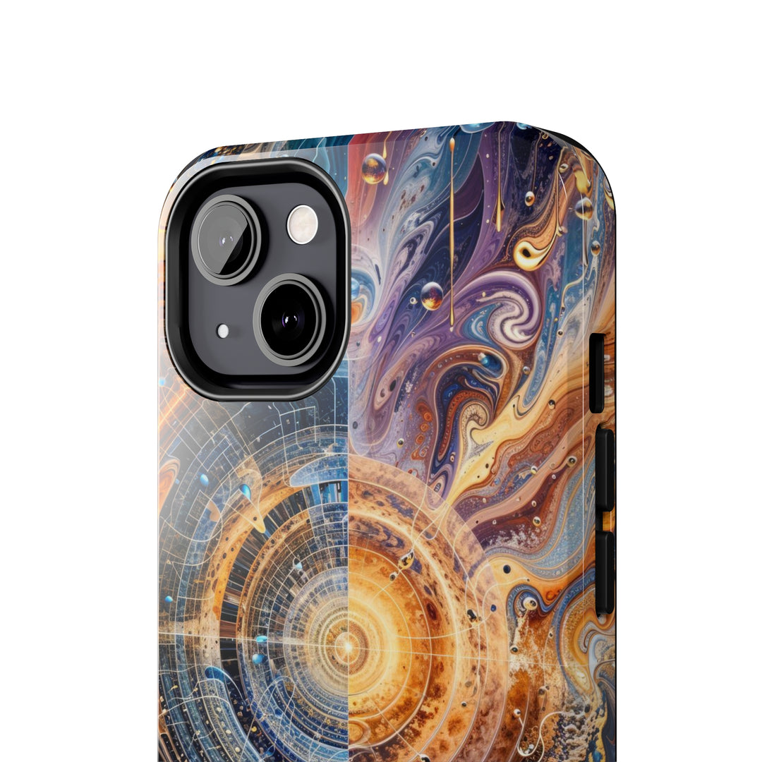 Cosmic Vortex Harmony - Tough Phone Case