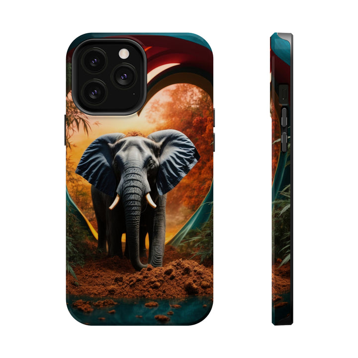 Heart Portal Elephant - MagSafe Tough Case