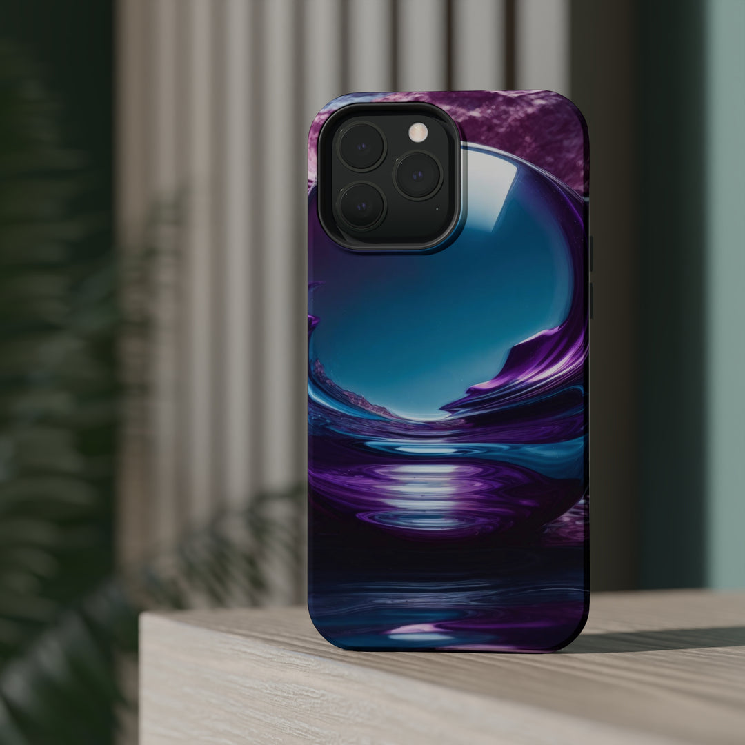 Spherical Amethyst Reflection - MagSafe Tough Case