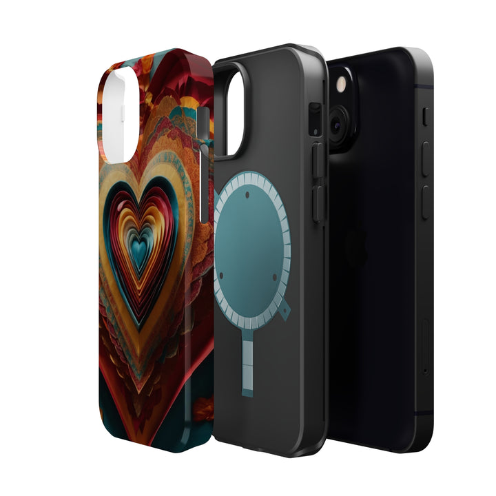 Infinite Layered Hearts - MagSafe Tough Case