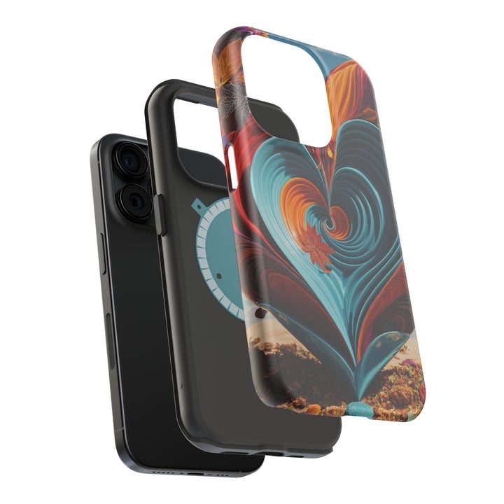 Vibrant Heart Spiral - MagSafe Tough Case