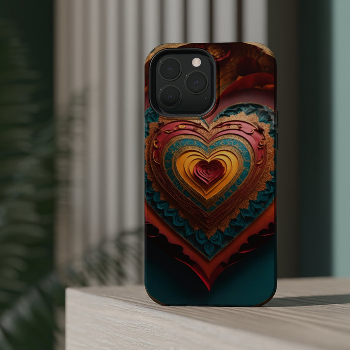 Intricate Heart Mandala - MagSafe Tough Case