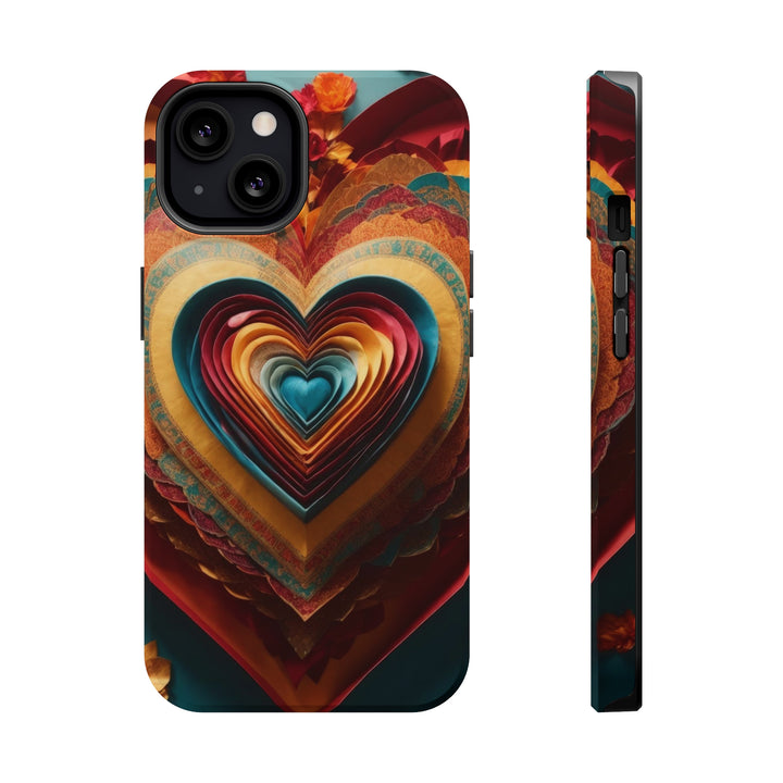 Infinite Layered Hearts - MagSafe Tough Case