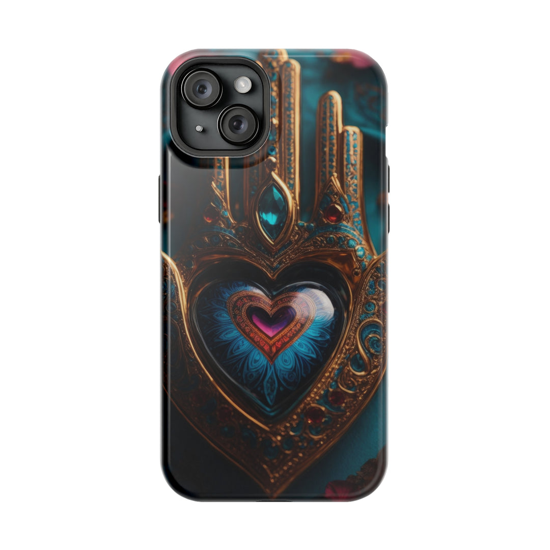 Mystical Heart Hamsa - MagSafe Tough Case