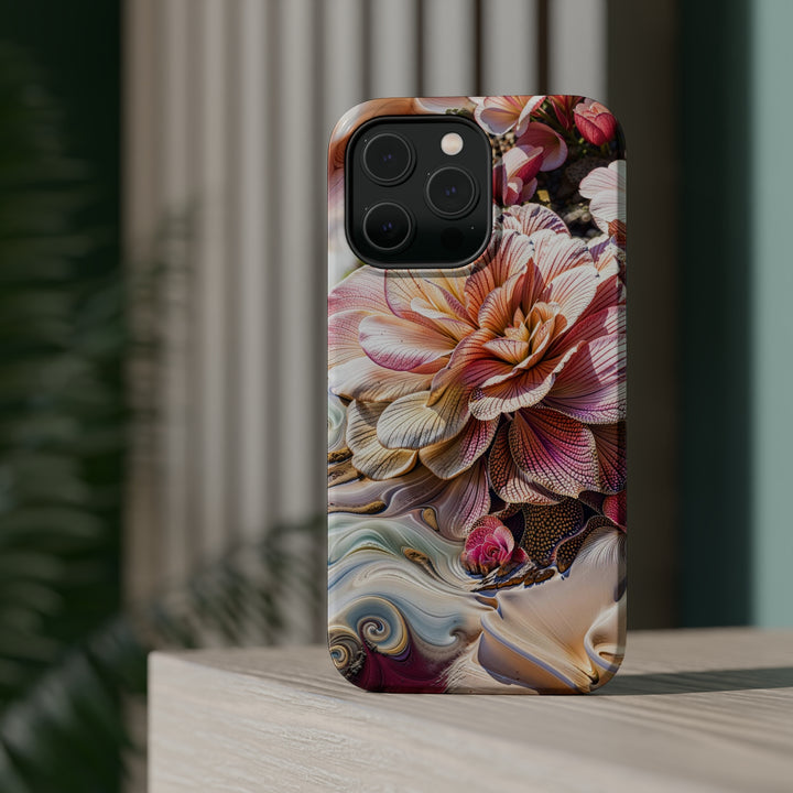 Floral Swirl Essence - MagSafe Tough Case