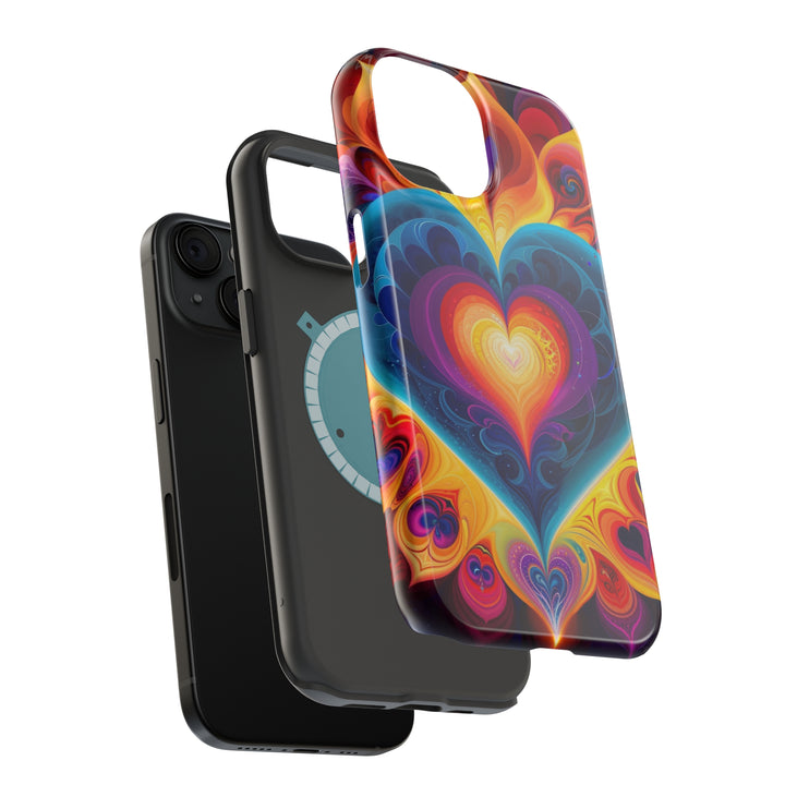 Cosmic Vibrant Heart - MagSafe Tough Case