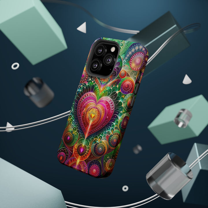 Kaleidoscopic Heart Symphony - MagSafe Tough Case