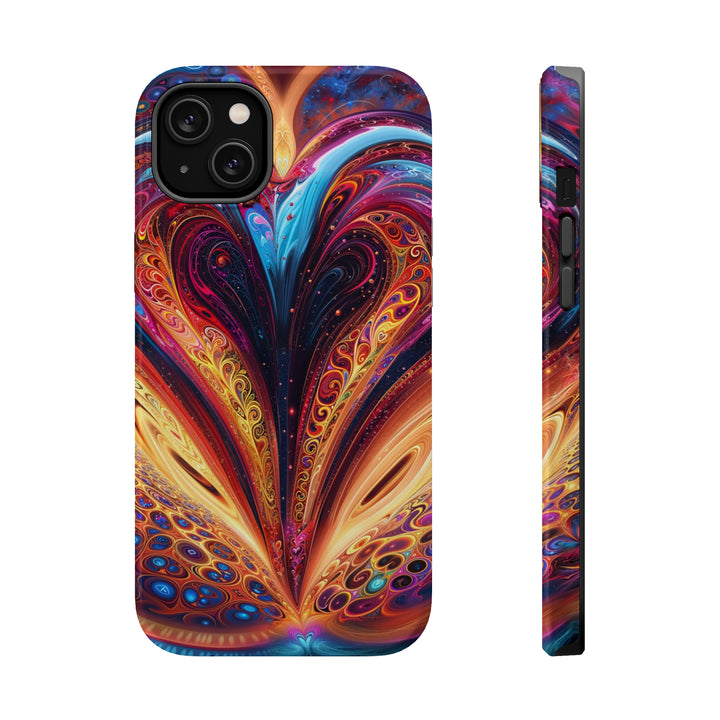 Cosmic Vibrant Swirls - MagSafe Tough Case