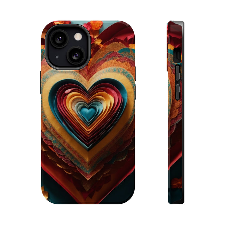 Infinite Layered Hearts - MagSafe Tough Case