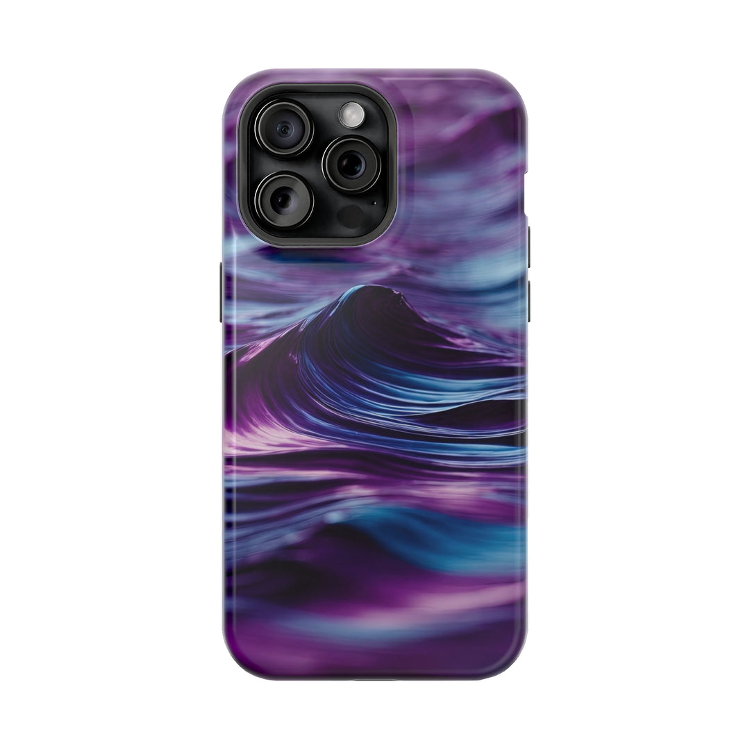 Purple Ocean Waves - MagSafe Tough Case