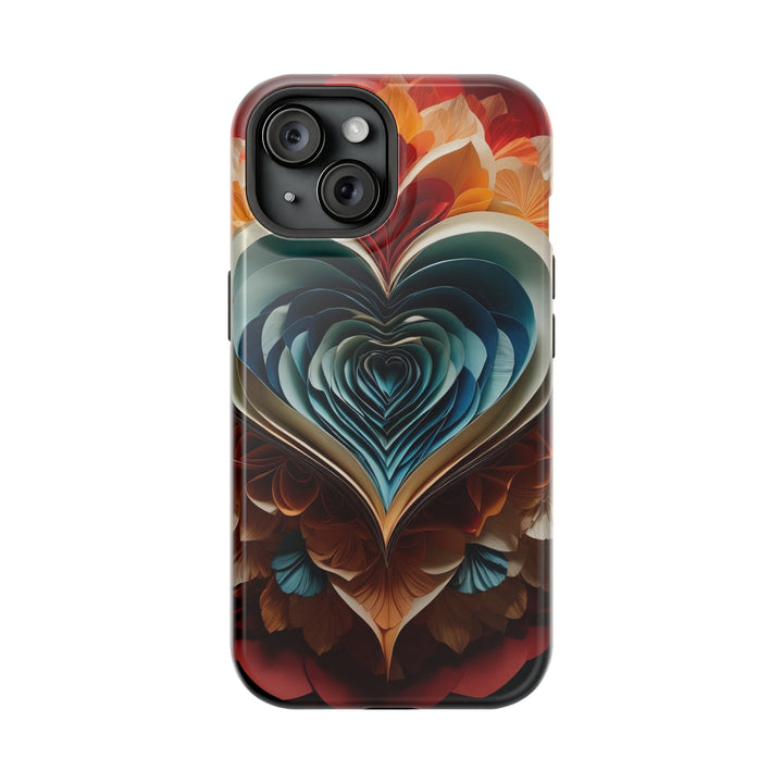 Blooming Heart Layers - MagSafe Tough Case