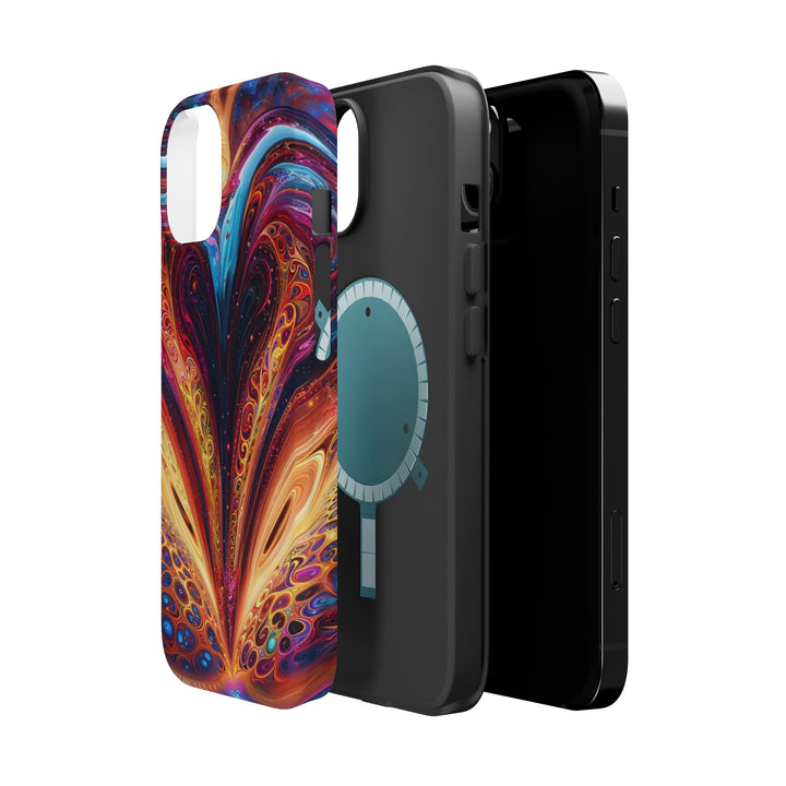 Cosmic Vibrant Swirls - MagSafe Tough Case