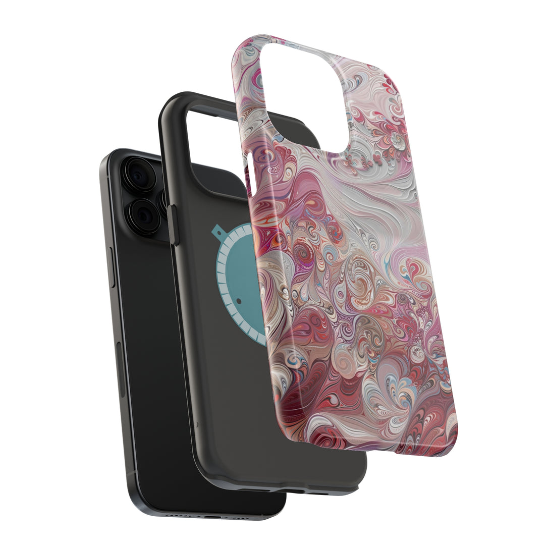 Floral Swirl Symphony - MagSafe Tough Case