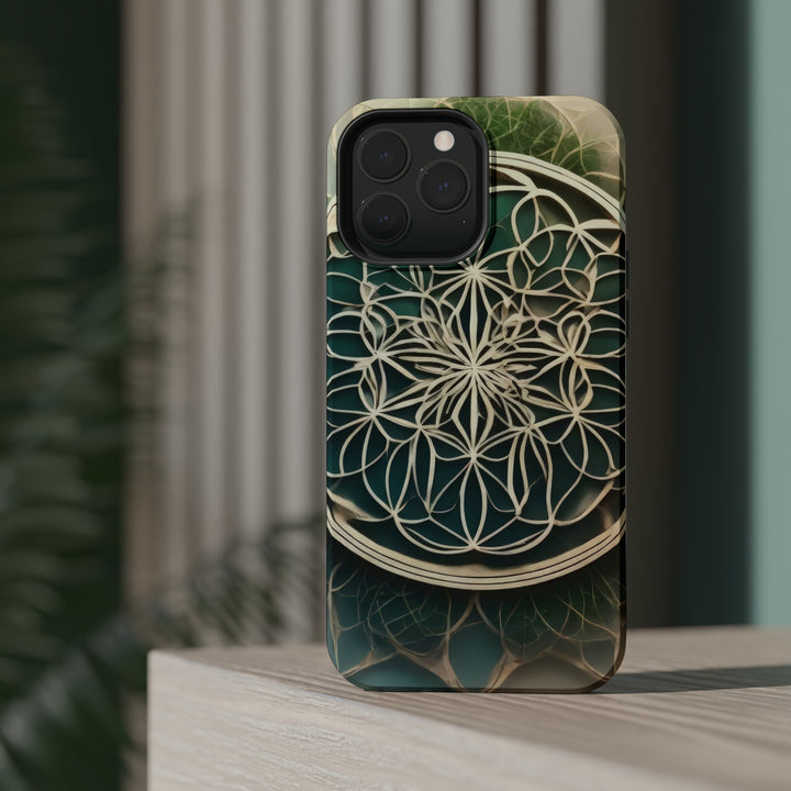 Mandala Organic Patterns - MagSafe Tough Case