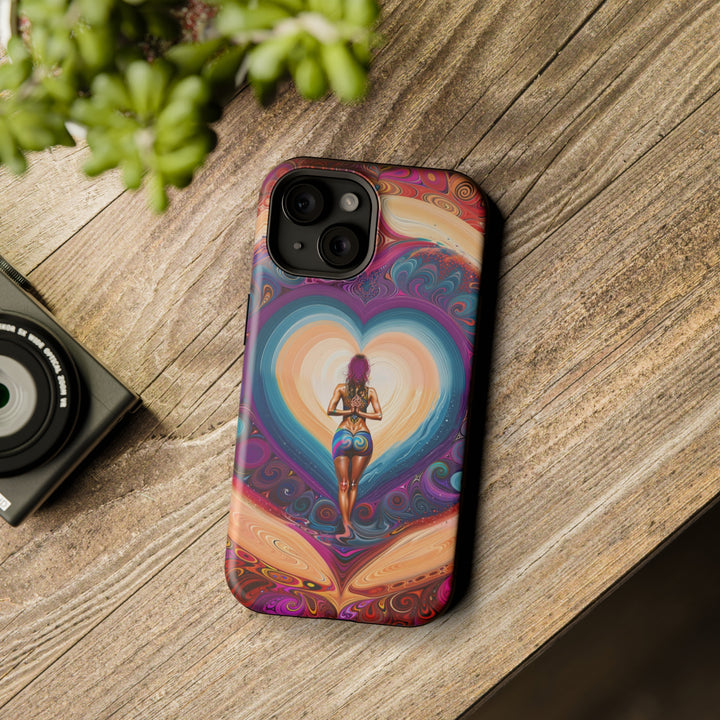 Cosmic Heart Vortex - MagSafe Tough Case