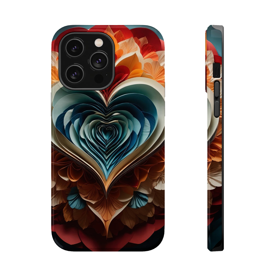 Blooming Heart Layers - MagSafe Tough Case