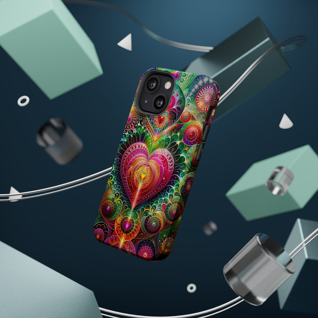 Kaleidoscopic Heart Symphony - MagSafe Tough Case