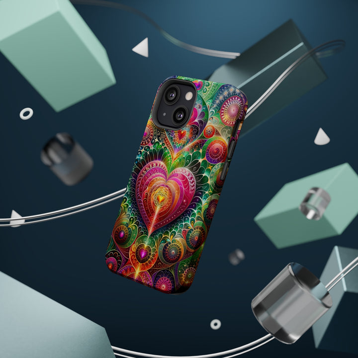 Kaleidoscopic Heart Symphony - MagSafe Tough Case