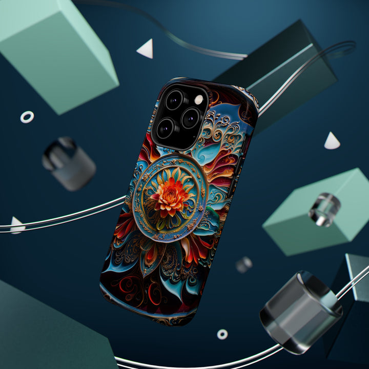 Intricate Floral Mandala - MagSafe Tough Case